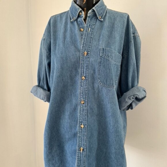 Vintage Denim Button Down - Picture 2 of 5